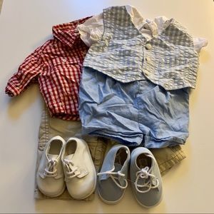 BUNDLED BABY OUTFITS WITH SHOES